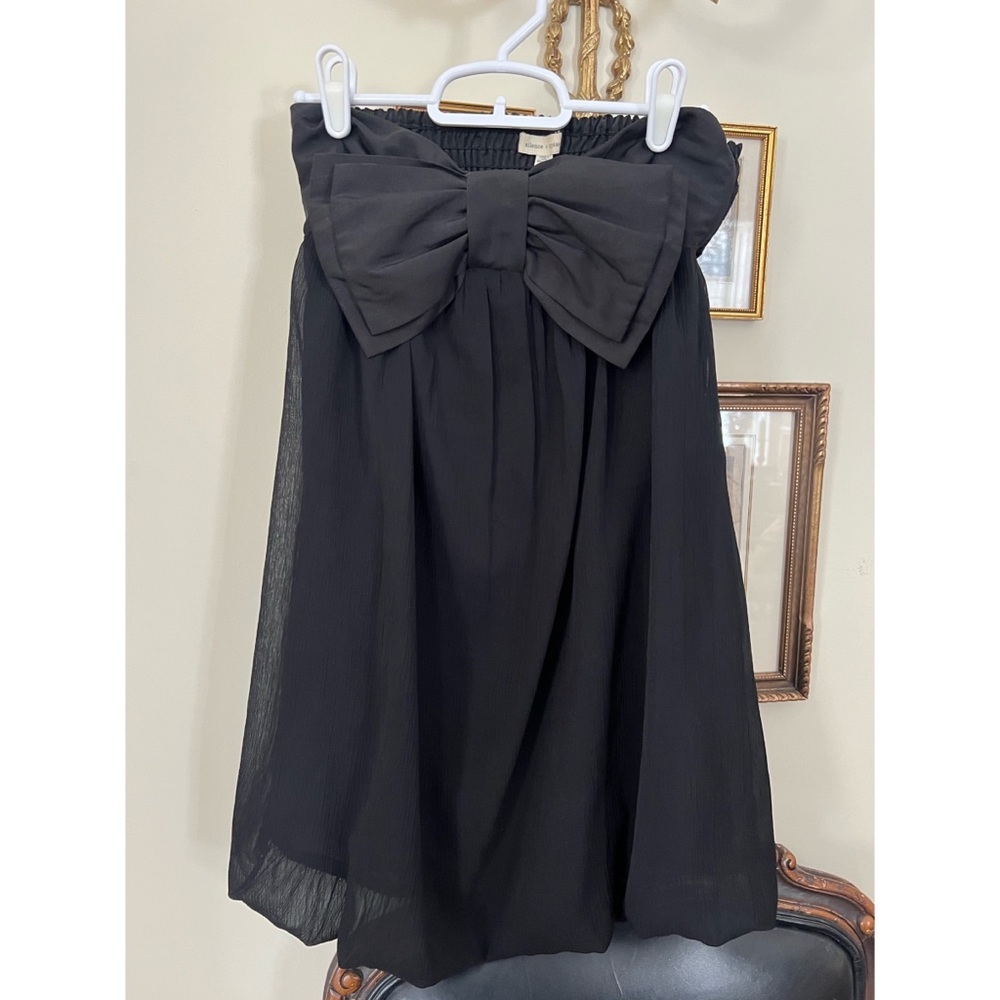 NWOT Silence + Noise Bow Dress Sz XS
